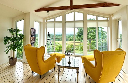 Farjestaden Villa | Öland.fantastisk Utsikt Från Landborgen med Solnedgångar Över Kalmarsund