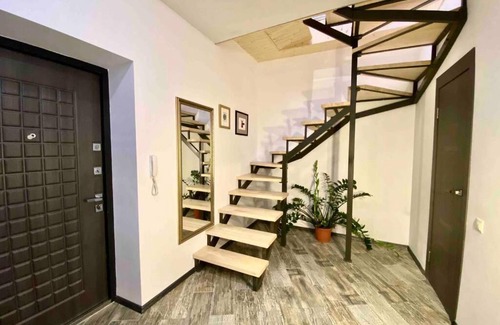 Kazan City Centre Apartment | Дизайнерская двухуровневая квартира-студия в центре города