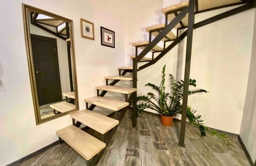 Kazan City Centre Apartment | Дизайнерская двухуровневая квартира-студия в центре города