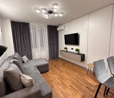 Lviv Apartment | Квартира з Джакузі вулиця Під Голоском 15 Б стилізована з новим сучасний ремонтом