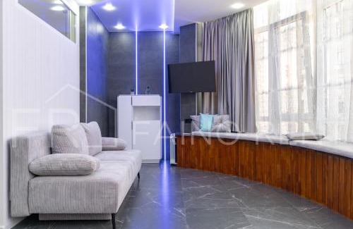 Arcadia Apartment | Панорамний вид моря дві спальнi та зала 0522