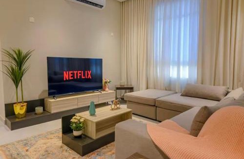 Al Olaya District Apartment | شقة حديثة مودرن 3 غرف وصالة a11