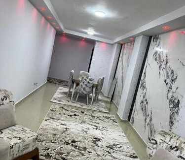 Al-Muntazah Apartment | شقه سوبر لوكس بالاسكندريه ميامى 3 غرفه وريسبشن و2حمام ومطبخ مكيفة فيها واى فاى