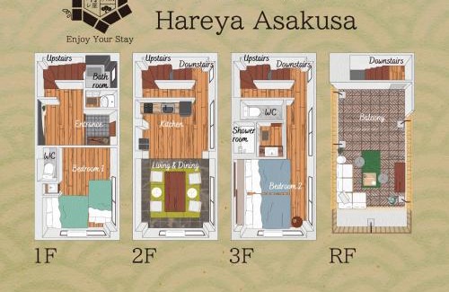 Asakusabashi Apartment | 晴レ屋浅草 Hareya Asakusa