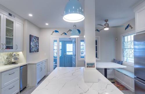 Ocean Grove House | 1 Block from Beach with Ocean Views from Two Levels of Wraparound Porches