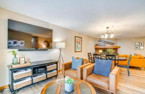 Historic District Apartment | 1 Block to Main St Modern Breckenridge Condo!