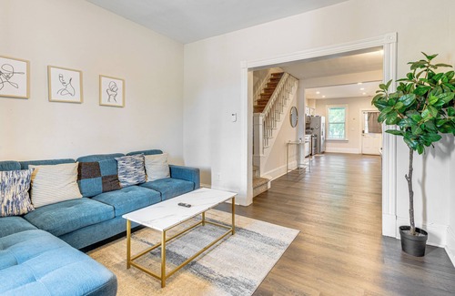 Stroudsburg House | 1 Block to Stroudsburg Main St: Chic Townhome