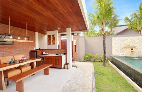 By Pass Ngurah Rai Villa | 1 BR Suite Villa with a private pool, FREE return airport transfers