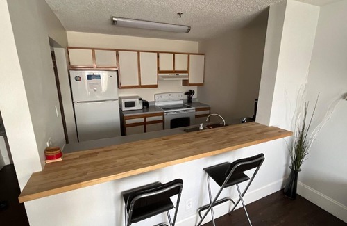 Cedar Rapids - Iowa City Apartment | 1 King Bed 1 Bath Apartment Steps to Paramount Theatre Downtown Cedar Rapids