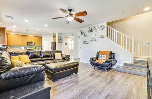 North Las Vegas House | 1 Mi to Aliante Casino: Townhome w/Fenced Yard!