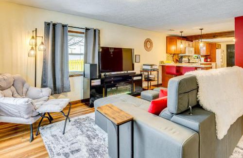 Bloomington House | 1 Mi to IU Hoosier Home with Fire Pit and Fenced Yard