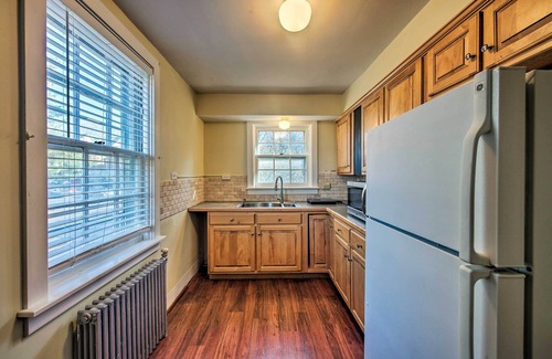 Reading Apartment | 1 Mi to Reading Pagoda: Cozy Apt w/Patio Access!