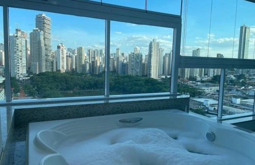 Setor Bueno Apartment | 1 Qt.| 2 Hósp. | Goiânia Shooping | Linda vista