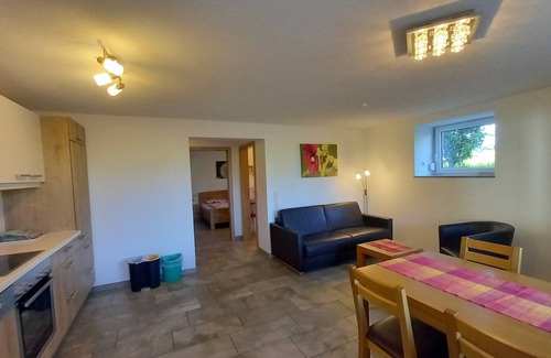 Bodnegg Apartment | 1-room apartment (apple and pear), 30 sqm, living/bedroom, max. 3 persons