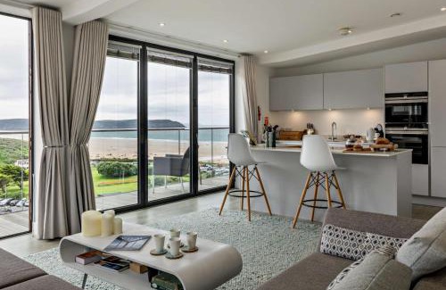 Mortehoe Apartment | 1 Woolacombe West - Luxury Apartment at Byron Woolacombe, only 4 minute walk to Woolacombe Beach!