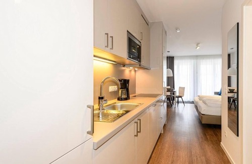 Bensersiel Apartment | 1-zimmer Apartment Nahe Nordsee mit Terrasse Inkl. Schwimmbad- & Saunanutzung