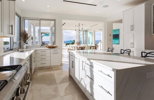 West End Village Villa | 10,000 square feet of exquisite modern living with direct beach access