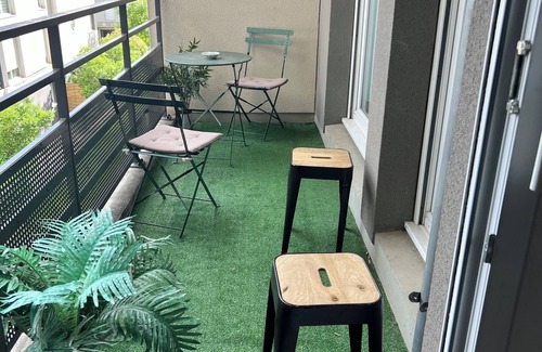 Torcy-le-Grand Apartment | 10 minutes from Disneyland Paris/large 2 room car park