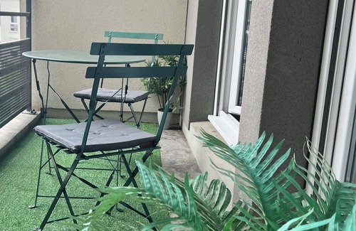 Torcy-le-Grand Apartment | 10 minutes from Disneyland Paris/large 2 room car park