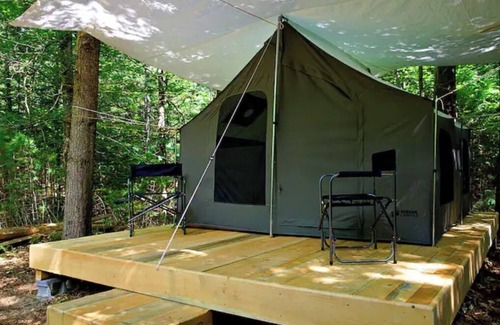 North Jay RV Rental | 100 Acre Whispering Woods