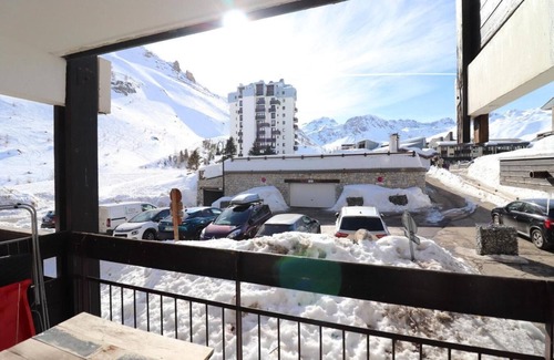 Le Lavachet Apartment | 100m from resort center, Ground floor, balcony, tv, ski locker, 27m², Tignes