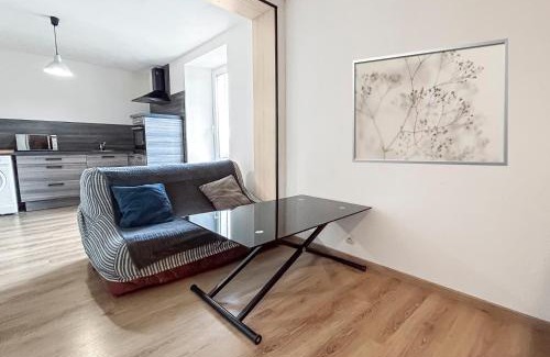 Audincourt Apartment | 102-T2 cosy 2 pers Lumineux Wifi & Parking