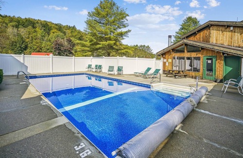 West Bridgewater House | 106 One bedroom Queen Suite on the 1st floor w/outdoor heated pool