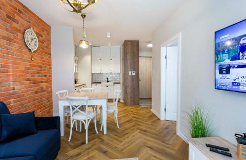 Nowy Port Apartment | 10th floor View of Gdańsk By the sea