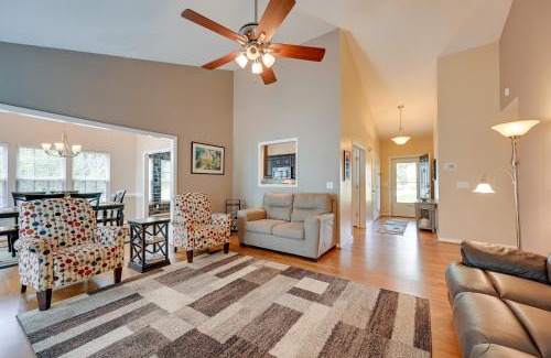 Browns Summit House | 11 Mi to Greensboro Family Home with Hot Tub
