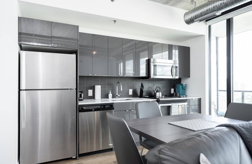 Downtown Winnipeg Condo | (1111)Downtown Glasshouse+Spacious 1 Bdr+Fast WiFi(311)