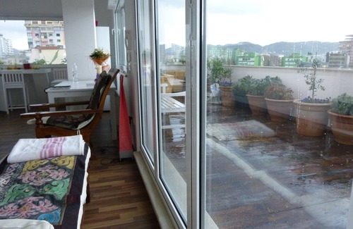 Tirana Apartment | 140m2 Top Floor Central Loft "The White Box"🇨🇵 unbeatable location vaste balcony🎖️