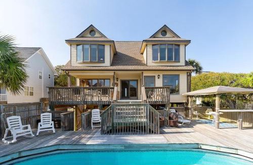 Folly Beach House | 1511 Forrest Ave - Sea Caught The Katy - Private Pool- Ocean View