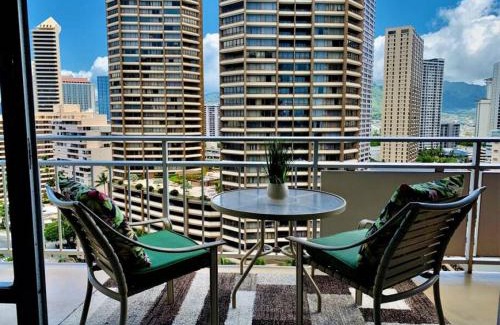 Waikiki Apartment | 1519 Ilikai Collection 9 Beachfront Resort recently upgraded