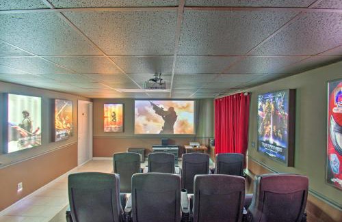 Massanutten House | 17-Seat Theater, Hot Tub and Game Room Ideal Home!