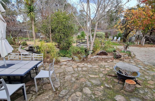 Jutland Ski Chalet | 1890s stone hayloft overlooking beautiful gardens and courtyard.