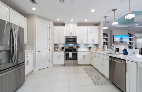 Naples Condo | 1st Floor Coach Home - WOW Decor, Water View, Resort Pool, Tennis, Pickleball