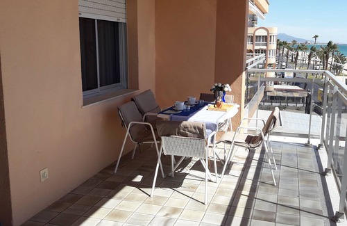 Peniscola Apartment | 1st line of the beach-spectacular views-unique terrace