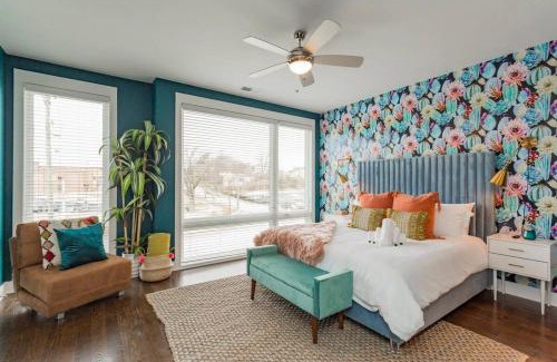 South Nashville House | 2 5 miles to DWNTN 3 King Beds - Garage Parking