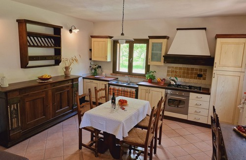 San Romano in Garfagnana House | 2 Apartments Rented Together With Private Pool, Sleeps 9, Walk to Restaurants