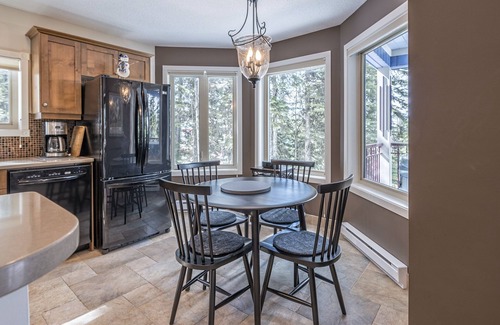 Silver Star Mountain Apartment | 2 Bed/2 Bath Suite On Skiway - Hot Tub, Laundry, Storage Room, Heated Floors!