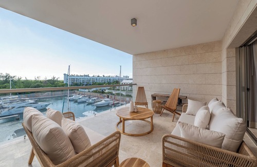 Playa Mujeres Apartment | 2-bedroom apartment at La Amada Residences with fitness room, AC, WiFi,