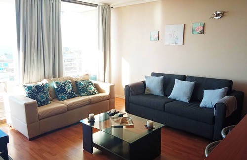 Placeres Apartment | 🛏️ 2 Bedroom Apartment with Panoramic Ocean View 🌊 - Valparaíso
