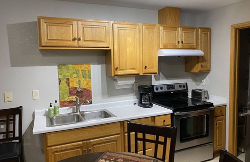 Zumbrota Apartment | 2 bedroom apartment in downtown Zumbrota. Sleeps 4-6.
