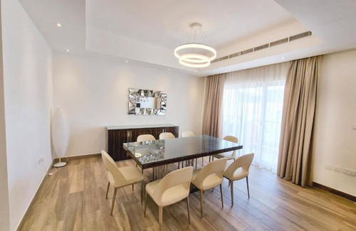 Lusail Apartment | 2 bedroom at Les Maisons Blanches Luxury Compound, housekeeping & pool & gym