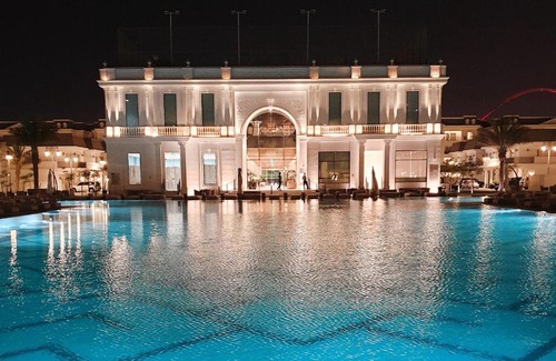 Lusail Apartment | 2 bedroom at Les Maisons Blanches Luxury Compound, housekeeping & pool & gym