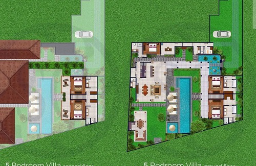 Batubelig Villa | 2 Bedroom, stay at 5 Bedroom Private Pool Villa