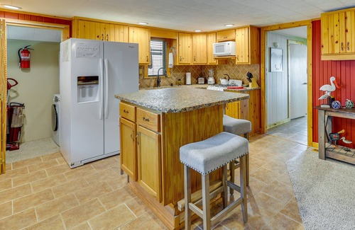 Grove Cabin | 2 Boat Docks: Grand Lake Waterfront Home