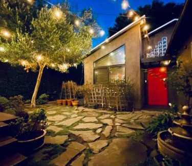 Lucerne - Higuera House | 2 BR 2 BA - Eco House and Garden Vacation Retreat and Remote Workspace for Families, Couples and Solo Travelers in Coveted Culver