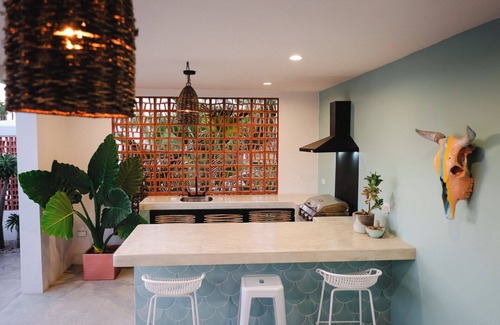 Todos Santos Villa | 2 BR Villa with Private Pool, Hot Tub, Fire Pit, 5-minute Walk to Beach