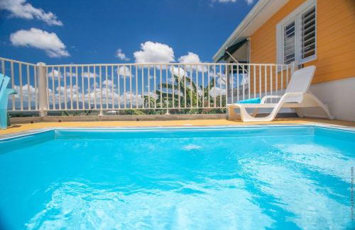 Riviere-Salee House | 2 Bungalows avec 2 Piscines Vue Mer Bleu Et Oge